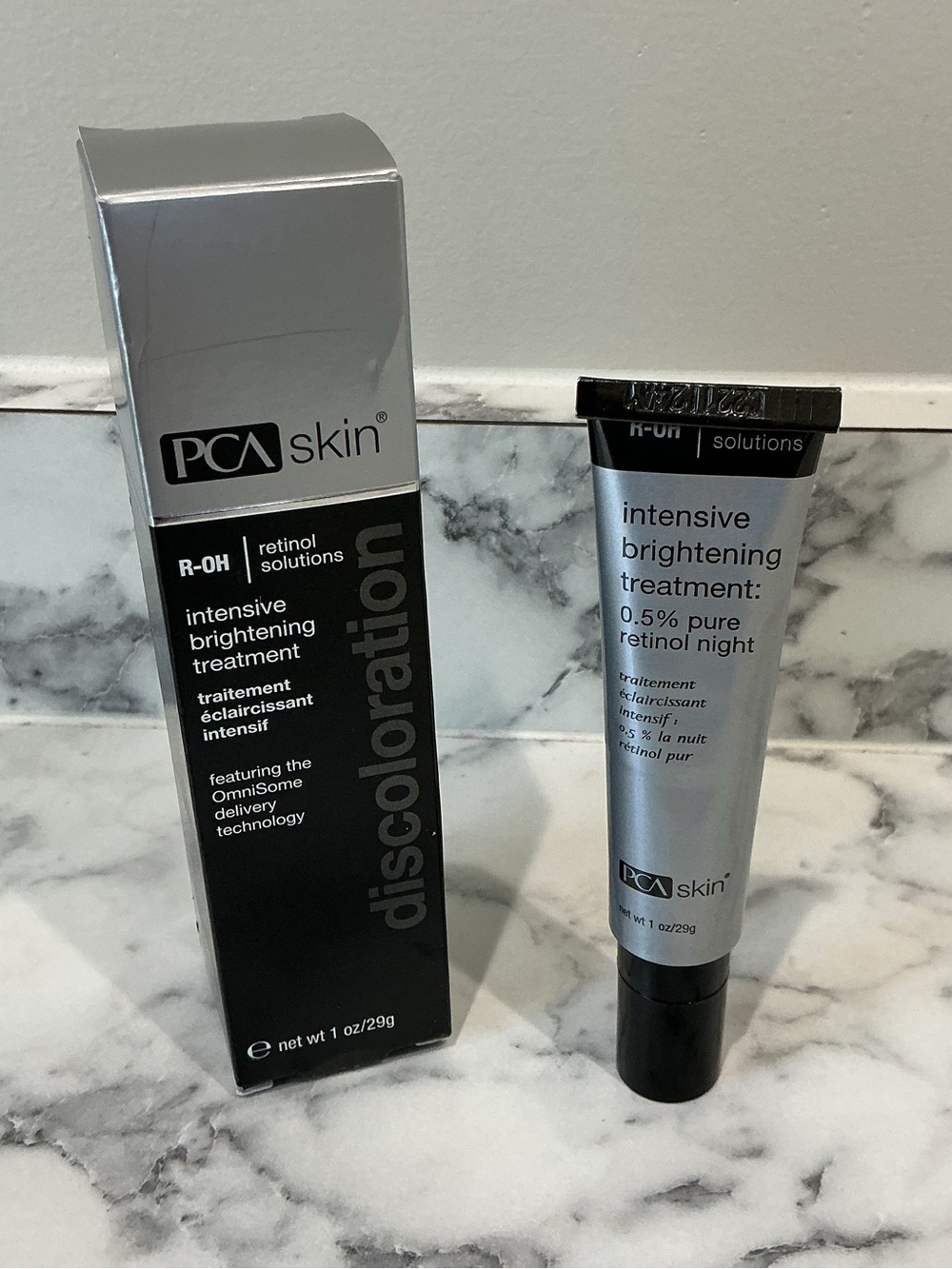 PCA Skin Intensive Brightening Treatment 0.5% Pure Retinol Night - Silver